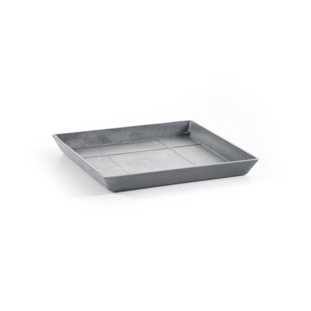 Sottovaso 35x35 Cm Per Piante Grandi (2 Pezzi) – Antracite, Resistente Al Gelo E UV, Made In Germany - 4