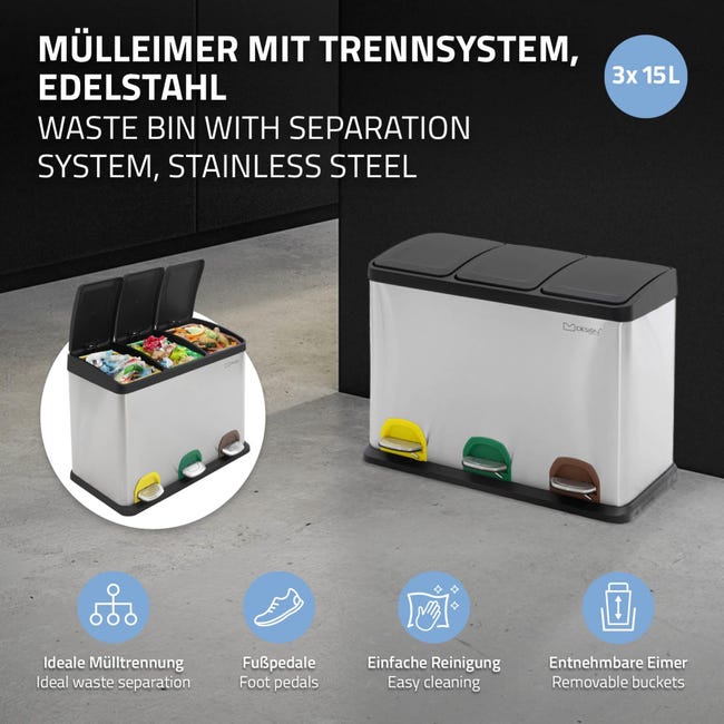 Cubo best sale separador basura