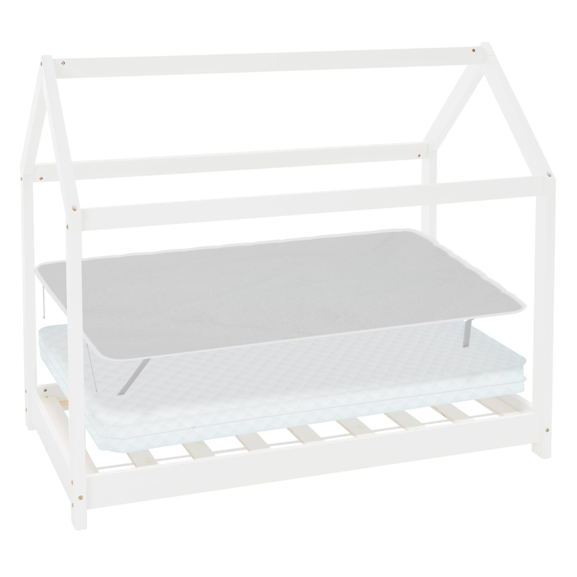 AeroSleep Coprimaterasso Per Lettino - 70x140 Cm, Bianco, Proteggi Materasso