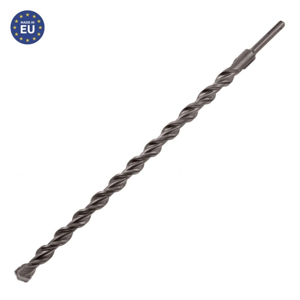 Foret SDS Plus 4 Tranchants Carbure 25x200 Mm – Percez Béton, Briques, Pierre Armée Sans Effort, Ultra Résistant