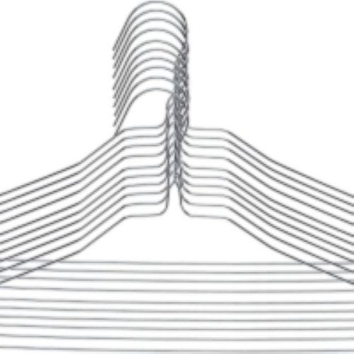 Percha para pantalones SPACEO metalica negro 31x40 cm (anchoxalto)