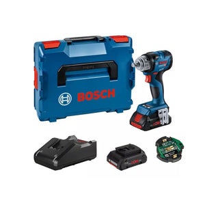 Visseuse à chocs 18V Bosch GDR 18V-160 + 2 batteries ProCORE 4 Ah +  chargeur + L-BOXX - BOSCH - 06019G510Q
