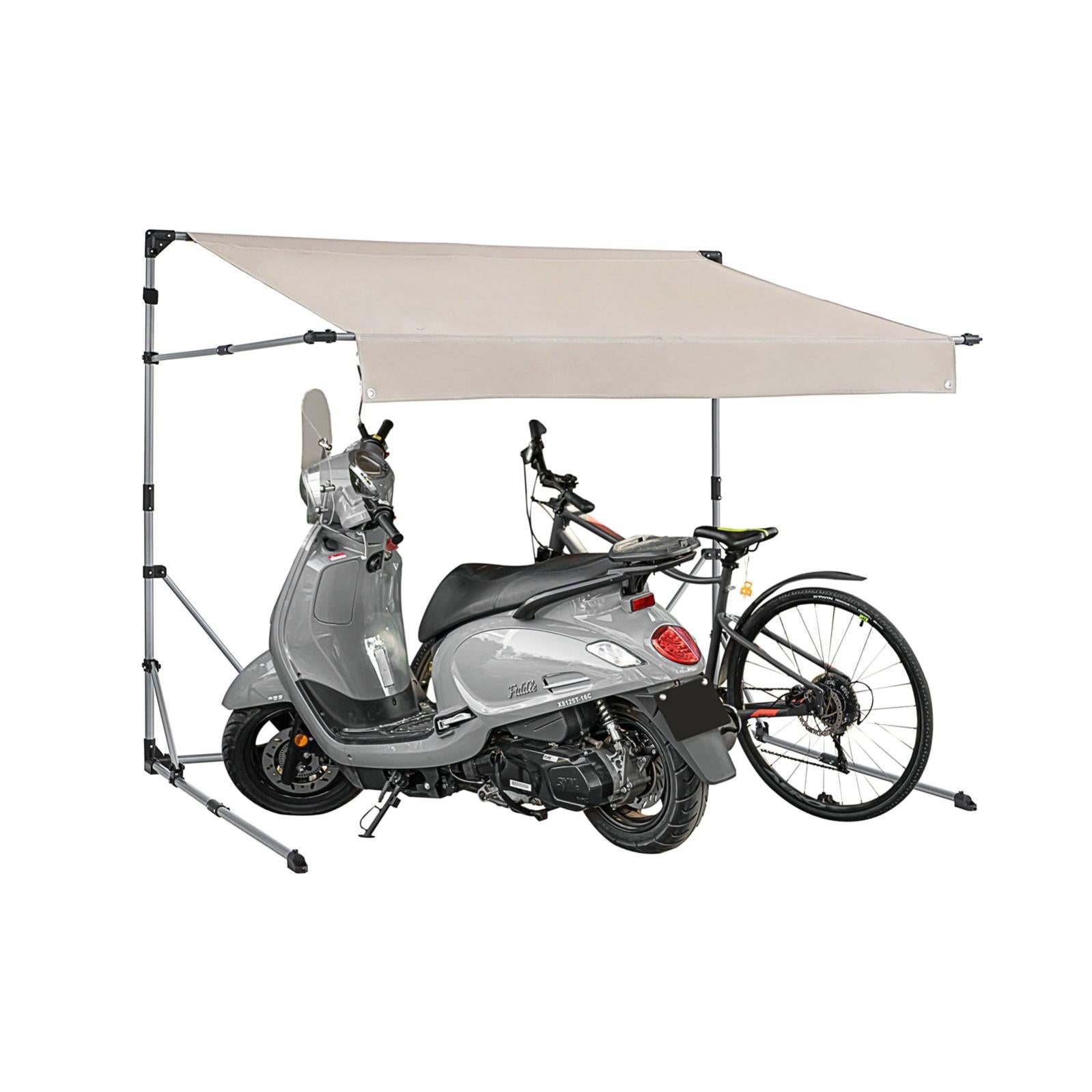 Tenda da campeggio per 3 persone, Tenda familiare impermeabile con tappetino removibile telo parasole borsa Blu