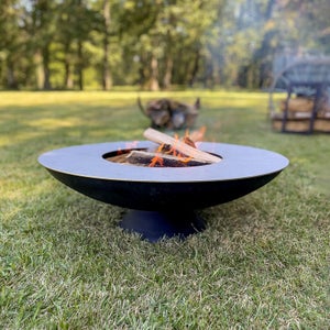 Brasero barbecue plancha grill en fonte RedFire - Ø 56 cm : Braseros  REDFIRE mobilier - botanic®
