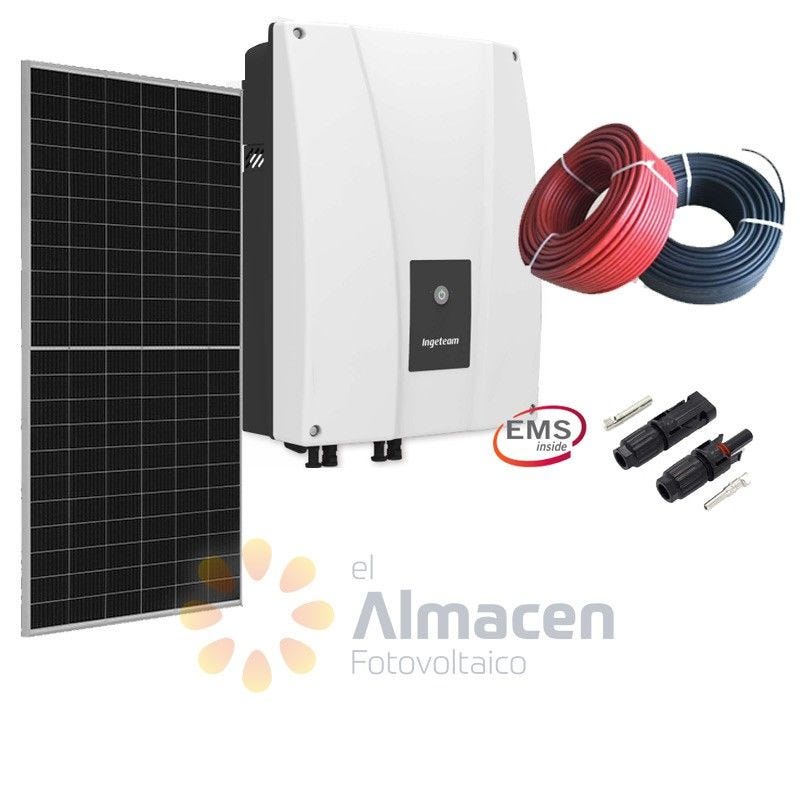 Kit solar fotovoltaico autoconsumo con Ingecon 5kW 24380Wh/día