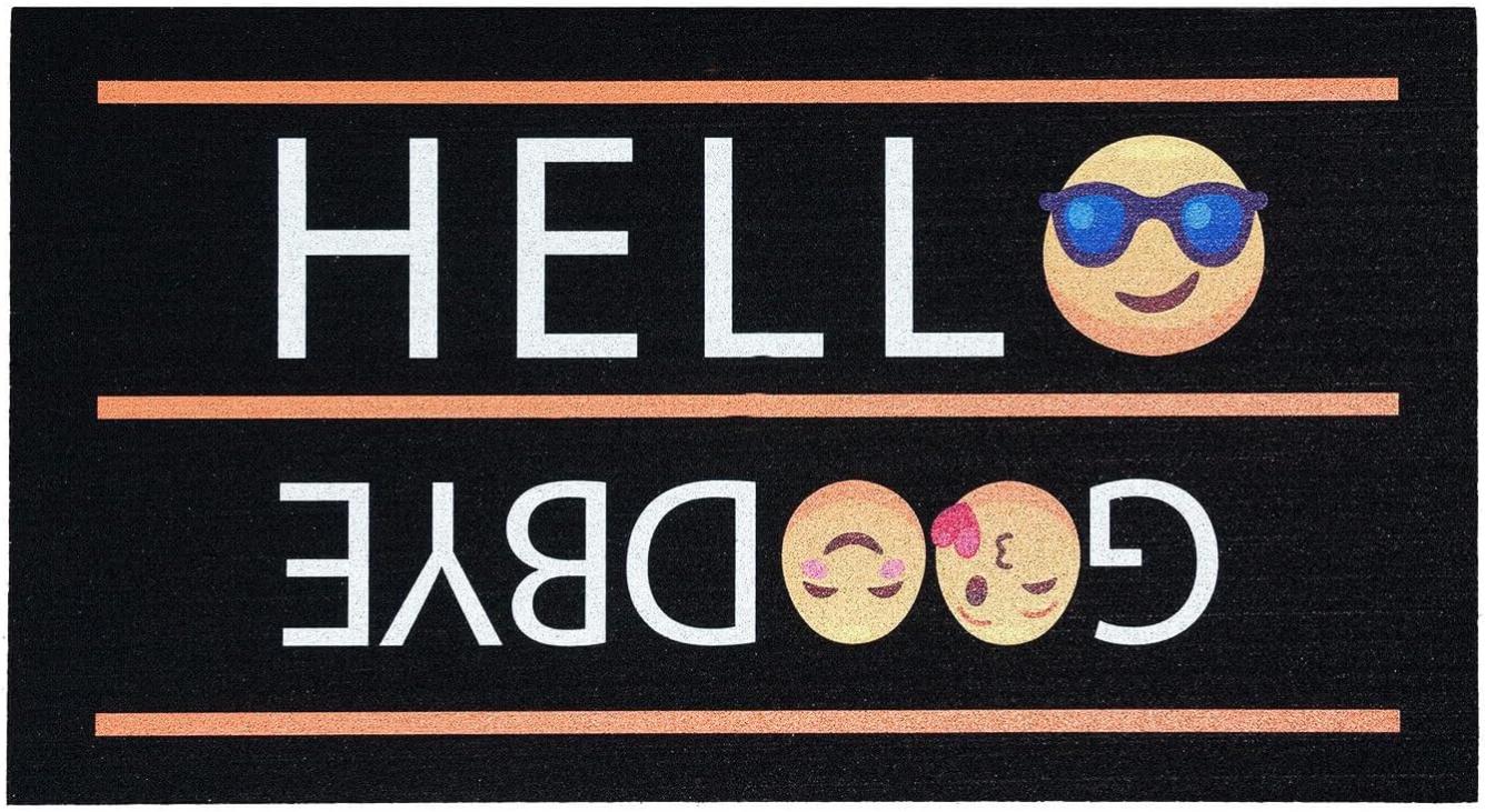 Zerbino In Gomma Riciclata 25x60 Cm - Tappetino Antiscivolo Per Ingresso, Made In Italy - Foto 8