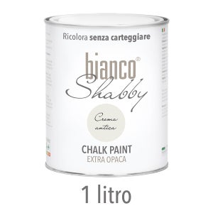 Chalk Paint Rosa Antico Ricolora senza carteggiare - BIANCO SHABBY
