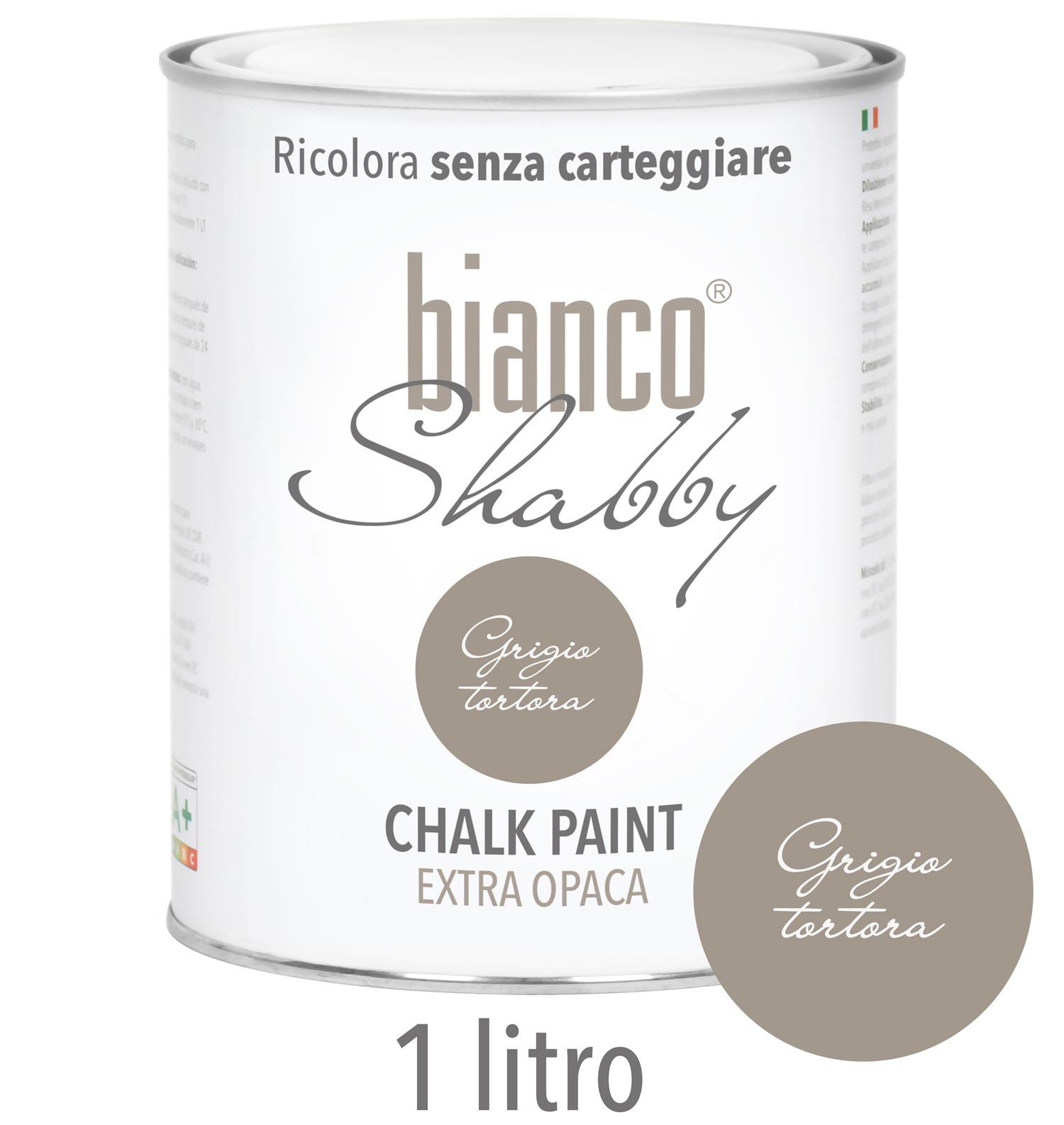 Chalk Paint Grigio freddo Senza Carteggiare Spedizione Gratuita