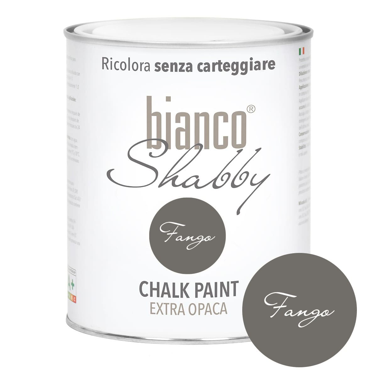 Chalk Paint extra opaca biancoShabby® - Ricolora mobili pareti