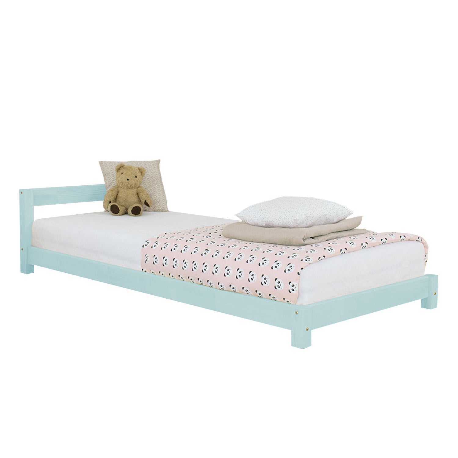 Letto per bambini DREAMY 90 x 180 rosa pastello