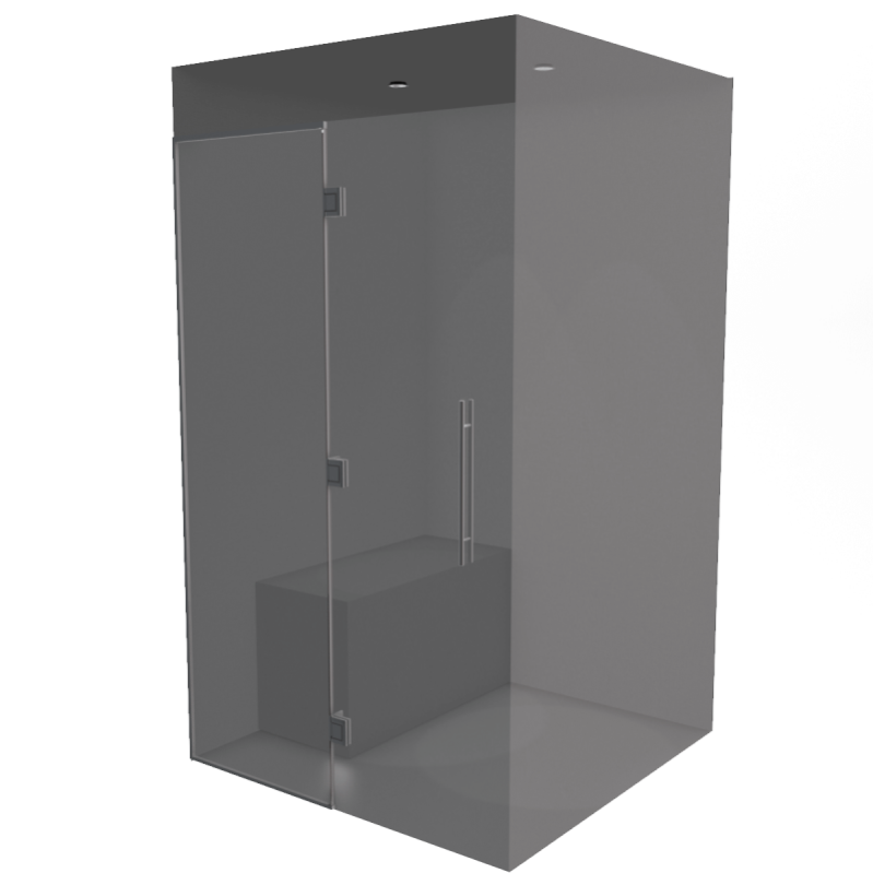 Hammam kit de construction cabine de douche avec paroi vitrée à — free download