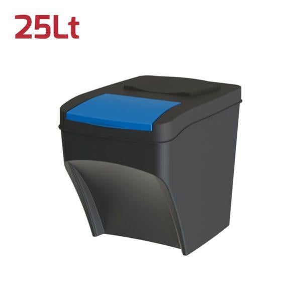 Hachiman Tap Trash Pattumiera L 10L | Colore Azzurro | Per Casa O Ufficio