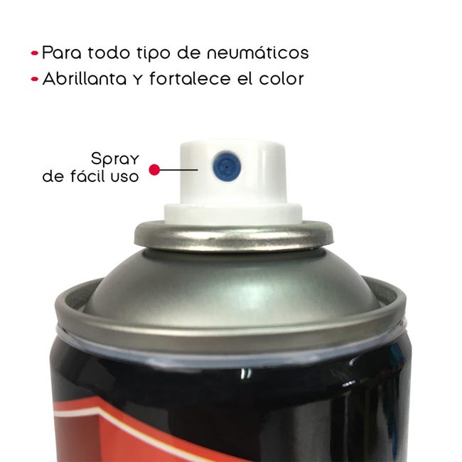 Spray Abrillantador Neumáticos 400 ml - Ambro-sol. Tu Fábrica de