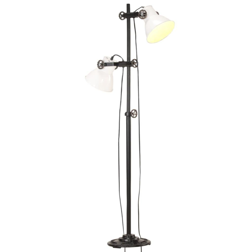 vidaXL Paralume da Soffitto Bianco 45x28 cm in Vimini