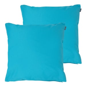 Coussin pour chaise de patio à haut dossier turquoise de Bozanto