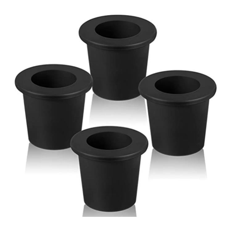 Set Di 2 Anelli Per Foro Ombrellone Da Tavolo – Diametro Esterno 6,5 Cm, Interno 4,2 Cm, In PP, Con Coperchio, Per Esterni - 2
