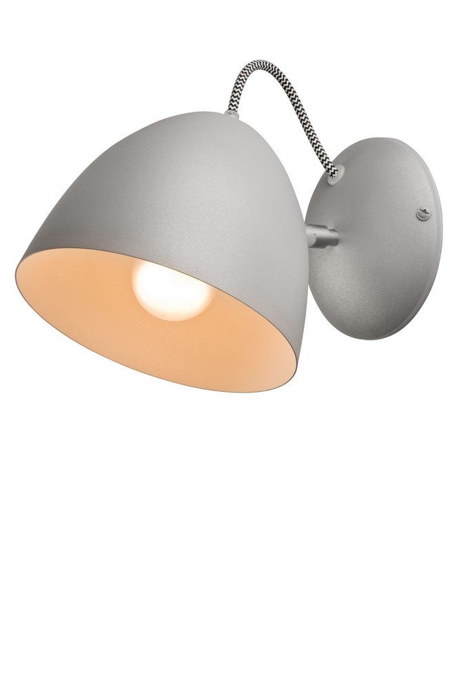 Lamkur Livia Applique Dome Argent X E Leroy Merlin