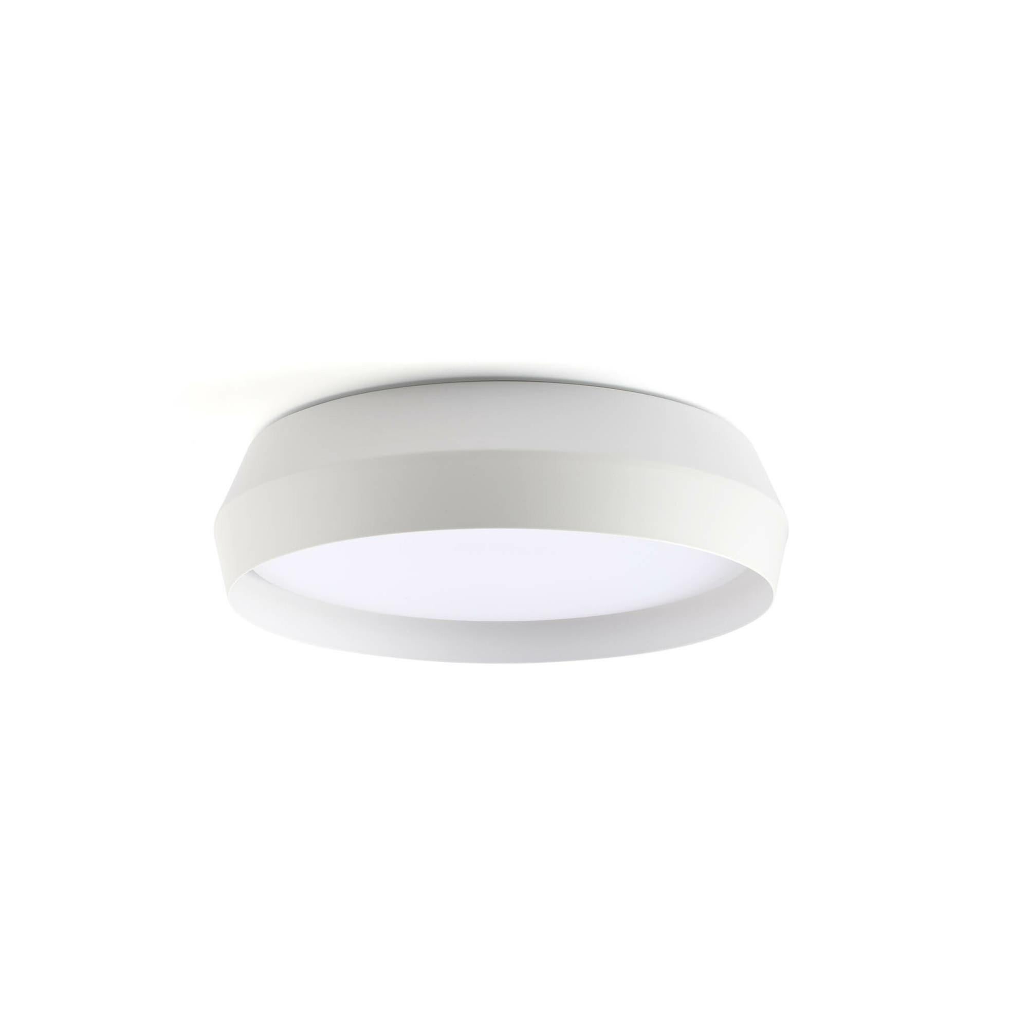 Eglo 79137 - Plafoniera OLMERO 1xE27/60W/230V grigio-bianca