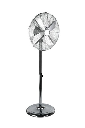 Ventilatore da tavolo metallo argento 42 cm WENSUM 