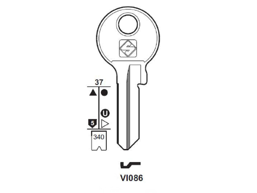 Chiave Grezza Con Telecomando 3+1 Pulsanti Con Stelo Chiave Di Emergenza Mercedes Benz - Foto 6