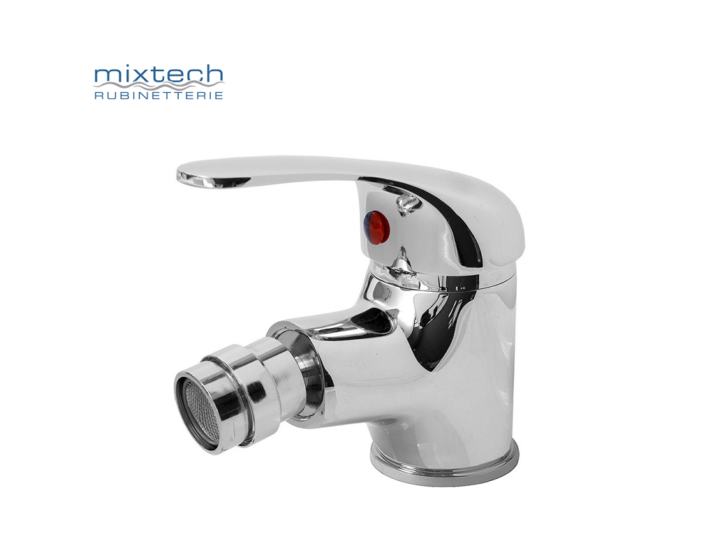 MISCELATORE BIDET MONOFORO modello SPEED SCARICO AUTOMATICO CROMO prodotto  da MIXTECH