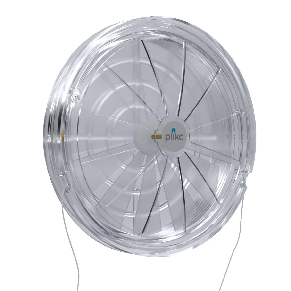 Aeratore Da Finestra Plikc Aero G - Doppia Griglia Con Retina Antinsetto, Foro 20-200mm, Made In Italy - Foto 10