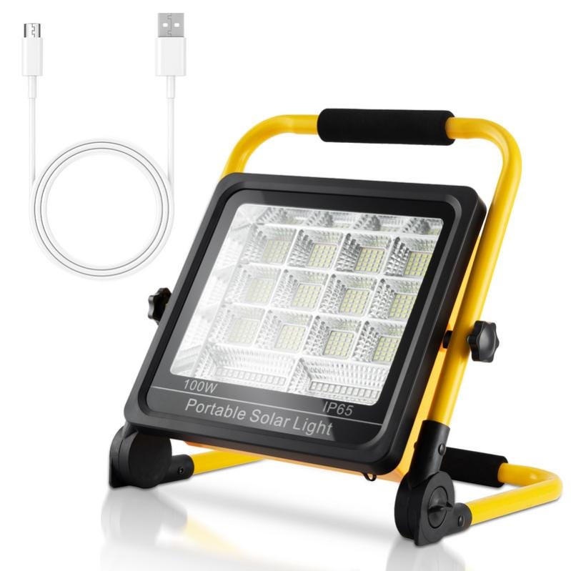 1000LM 10W COB LED Projecteur Extérieur Rechargeable Portable Travail 1000LM 10W COB LED Projecteur Extérieur Rechargeable Portable Travail