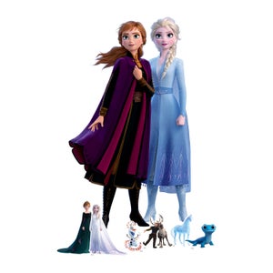 Mini Figurine en carton Disney La Reine des Neiges 2 Olaf et petits  bonhommes de neige H 94 cm