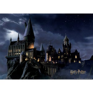 Poster encadré Harry Potter - Château de Poudlard