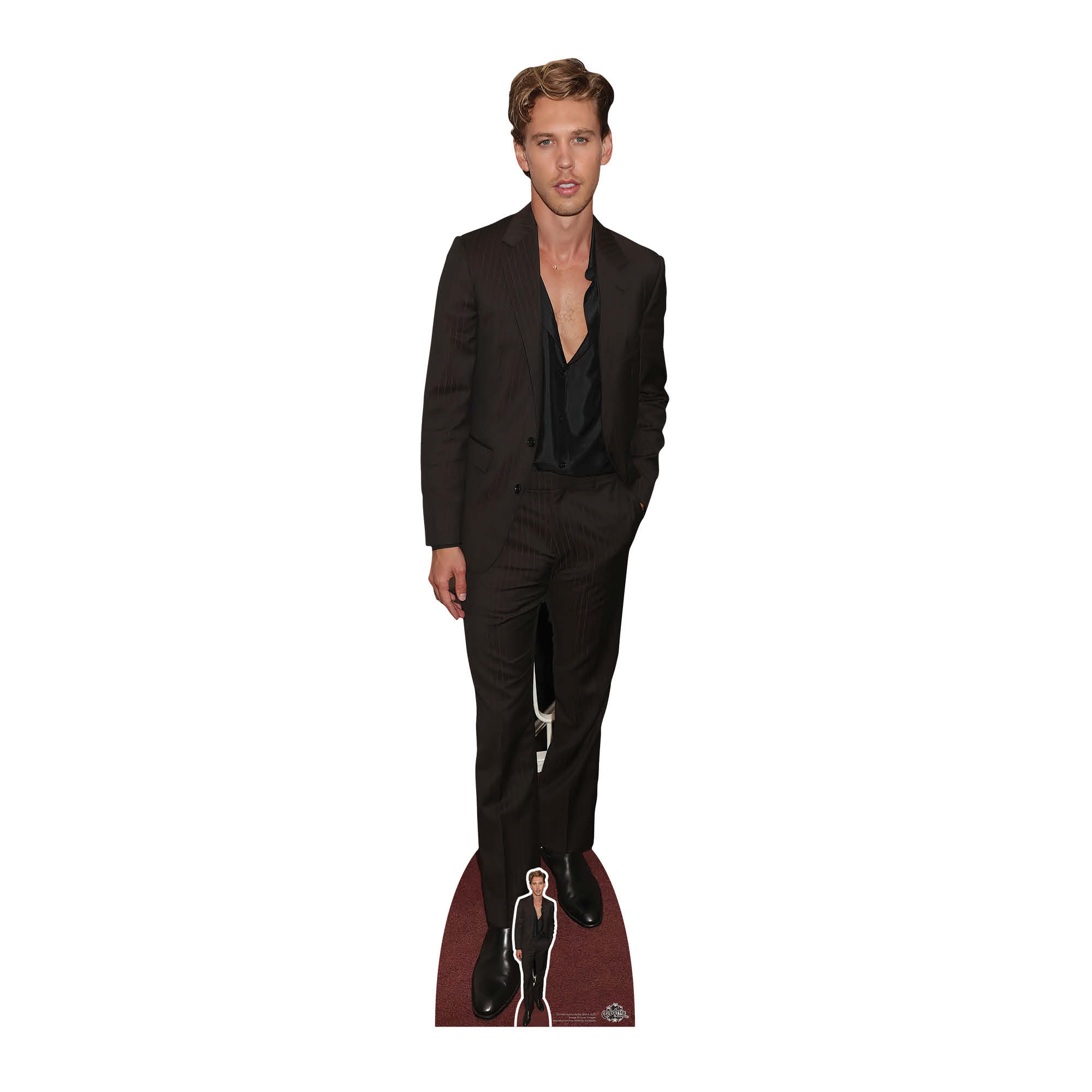 Figurine en carton taille réelle - Austin Butler en Costume Noir - Acteur  Américain - Hauteur 184 cm | Leroy Merlin