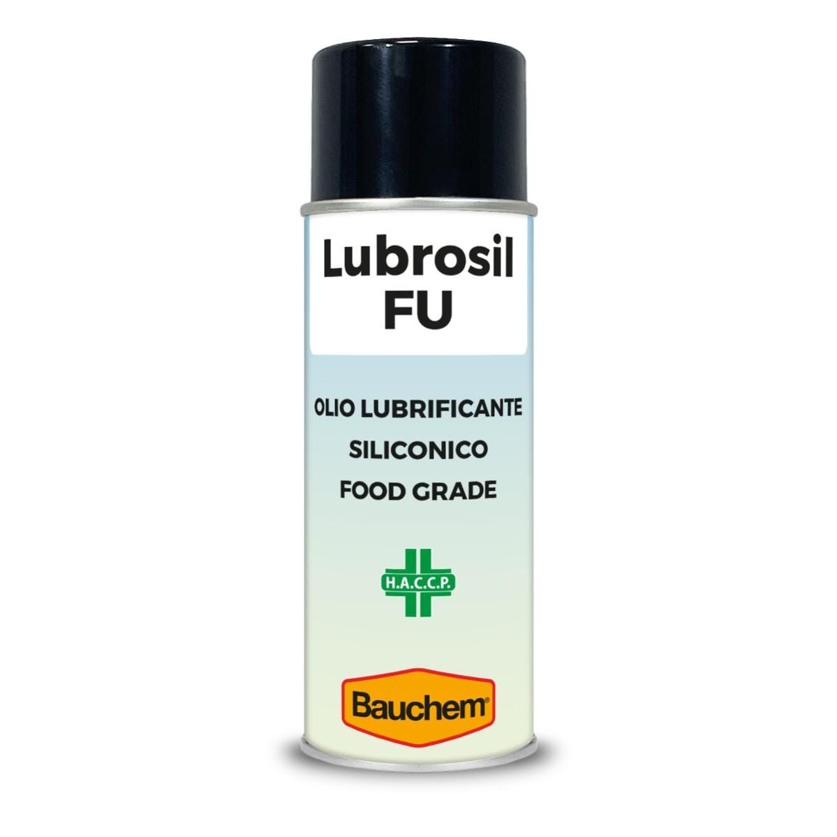 BAUCHEM Lubrosil FU Olio Lubrificante Siliconico per Settore Alimentare  Spray 400 ml