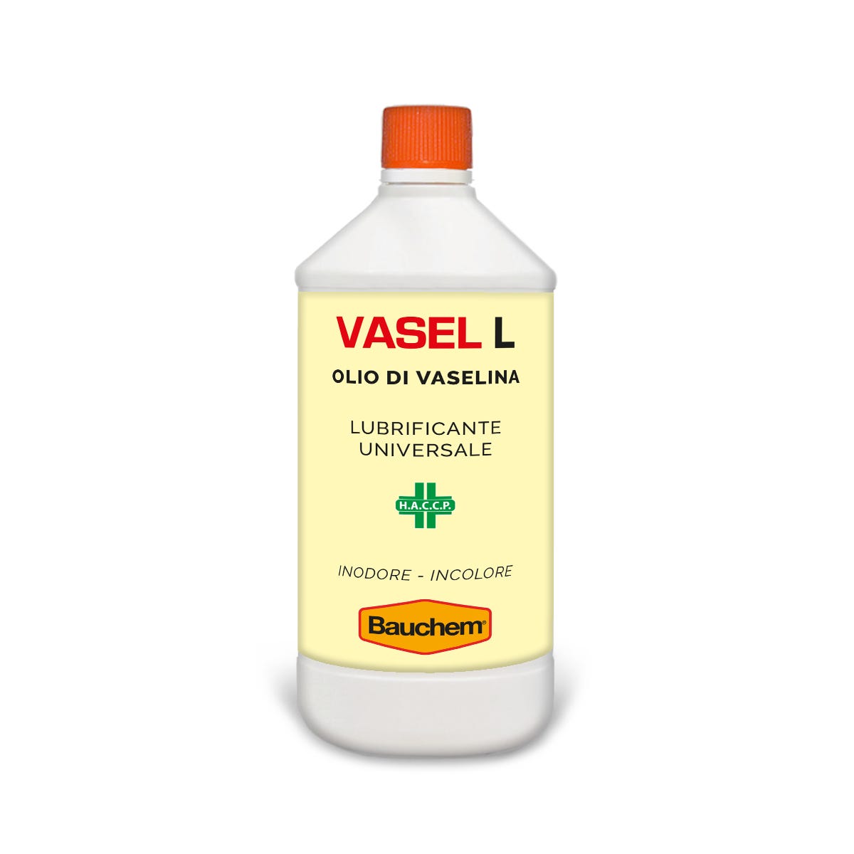 BAUCHEM Vasel L Olio di Vaselina Lubrificante Universale Inodore e Incolore  1 L