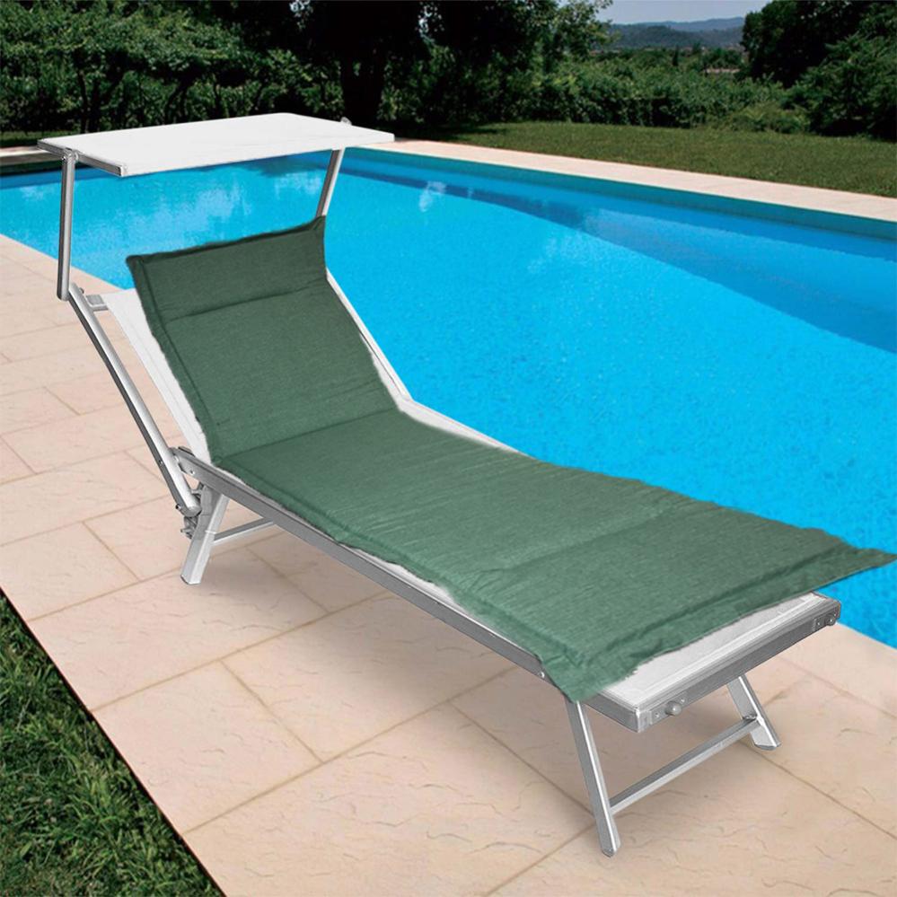 Fodera In Similpelle Per Lettino 60x190 Cm | Altezza Anima 7 Cm | Idrorepellente E Lavabile Fino A 90° Con Oeko-Tex