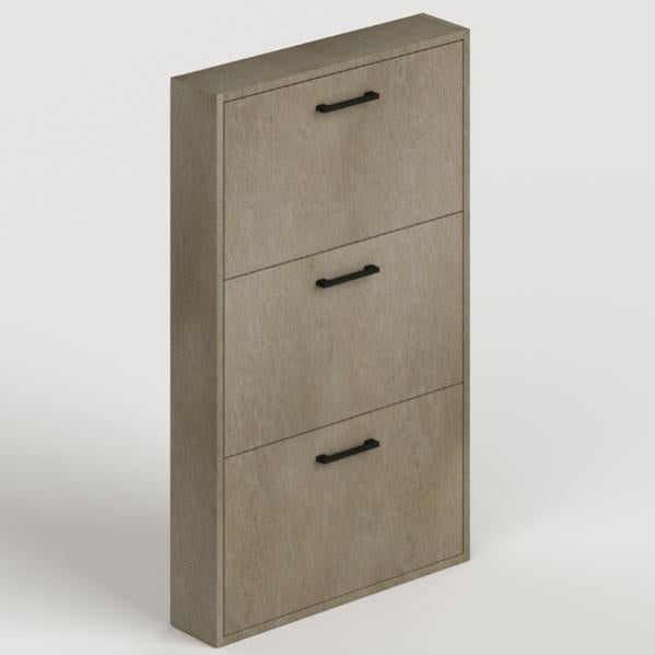 Scarpiera Estensibile Yamazaki Frame: 3 Ripiani In Acciaio Per Ingresso, Design Giapponese