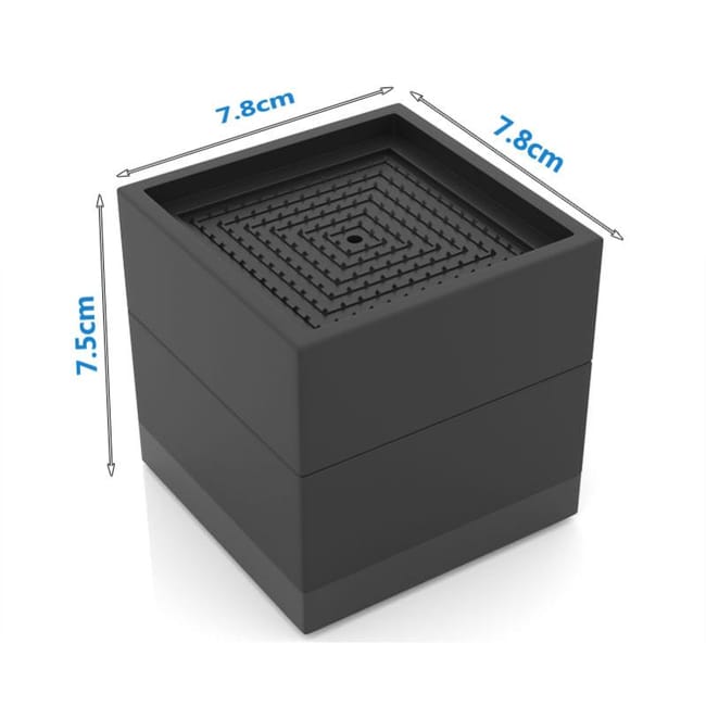 Ezprotekt Rialzi Regolabili Per Mobili, Confezione Da 4 Rialzi Per Letto Rotondi Da 2,5 Cm, In Gomma Antiscivolo Resistente, Impilabili Per Lavatrice, Crea Un Ulteriore Rialzo Da 2,5 Cm, 5,1 Cm O