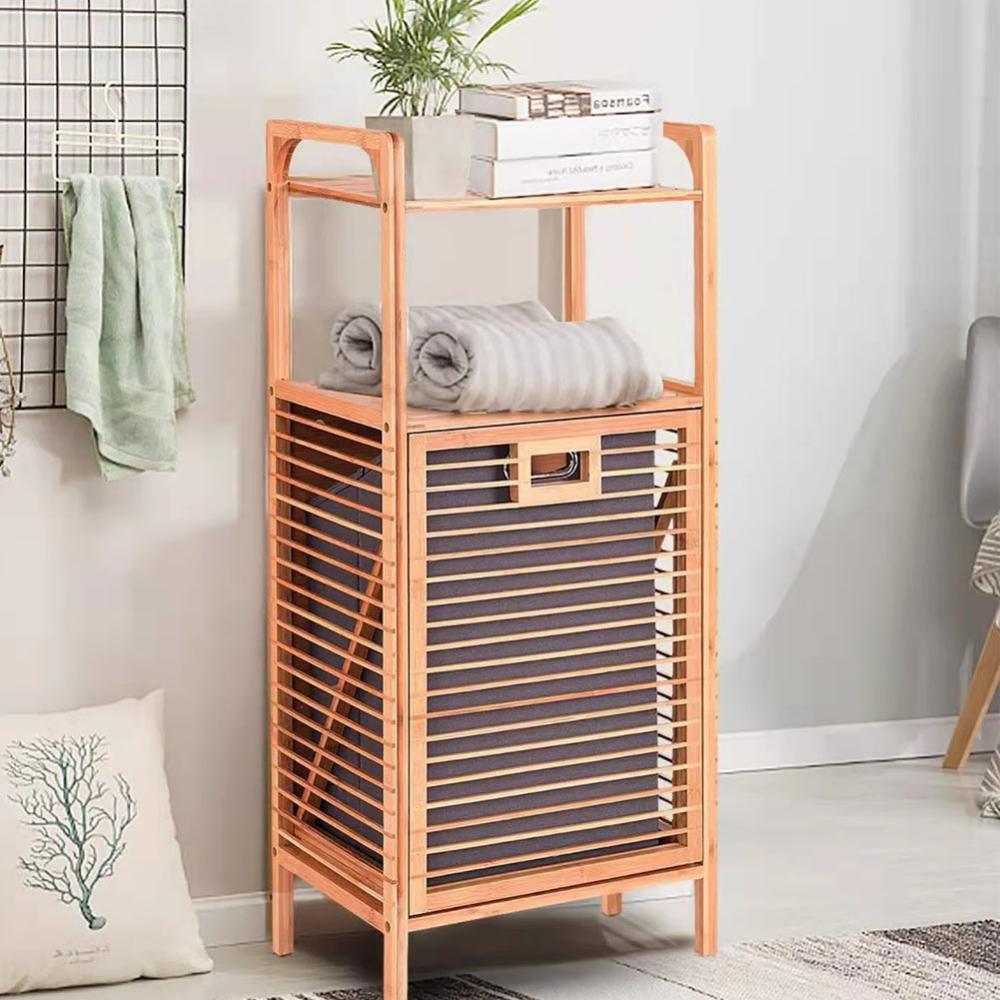 Cleafe - Porta Biancheria Sporca Cesto Tessuto Cestino Bicolore Con Manici 35x45 Cm 10665 Cleafe - Porta Biancheria Sporca Cesto Tessuto Cestino Bicolore Con Manici 35x45 Cm 10665
