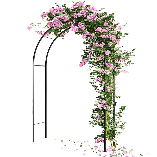 Arco per rose rampicanti alto 255 cm acquista QUI