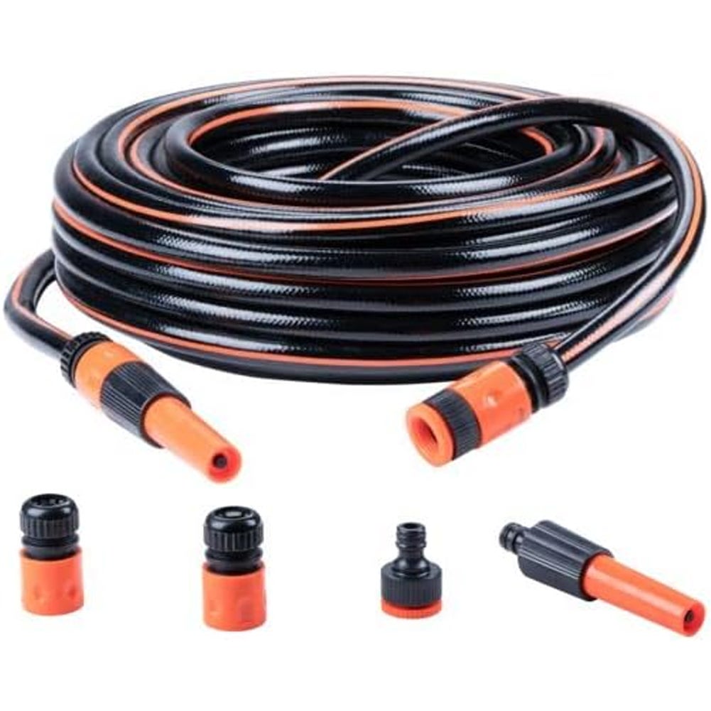 Tubo da Giardino 25 Metri Ø19 in PVC Resistente Raggi UV Irrigazione G