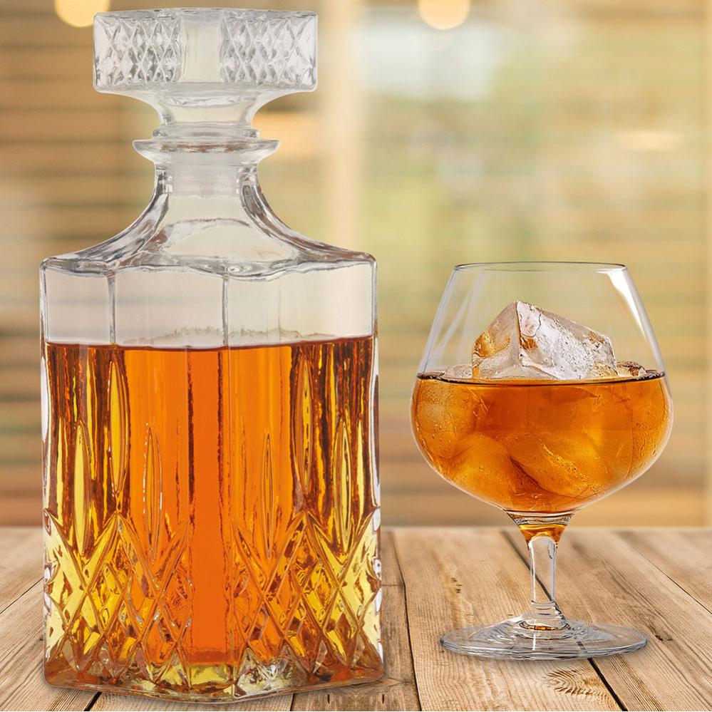 Bottiglia Decanter A Forma Di Trattore Per Whisky – Caraffa Decorativa In Vetro Per Liquori, Regalo Originale Per Bar
