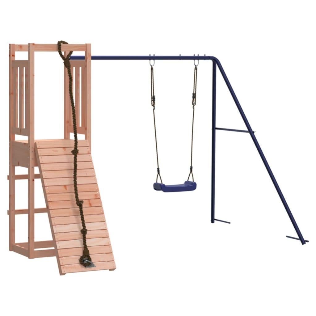 Aire de jeux d'ext?�rieur balan?�oires toboggan portiques robuste jeux jardin 237 x 184 x 169 cm 