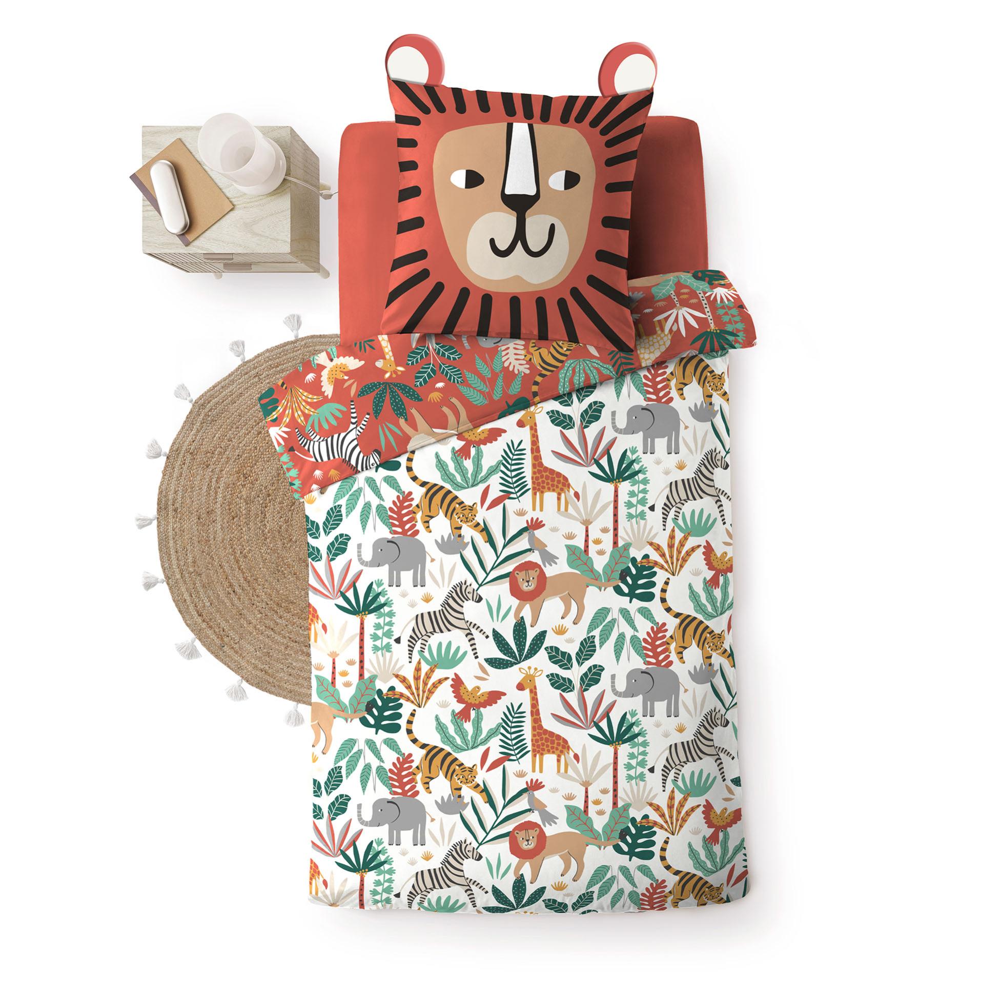 Housse de couette Petit Lionceau 140x200cm | Leroy Merlin