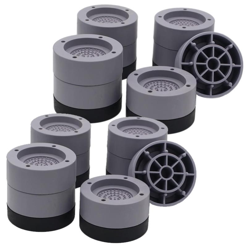 Confezione da 32 rialzi per mobili da 3,5 o 7,6 cm, regolabili, resistenti per tavolo, scrivania, divano, sedia, divano, armadio, gambe del letto, dormitorio, quadrati impilabili, altezza di