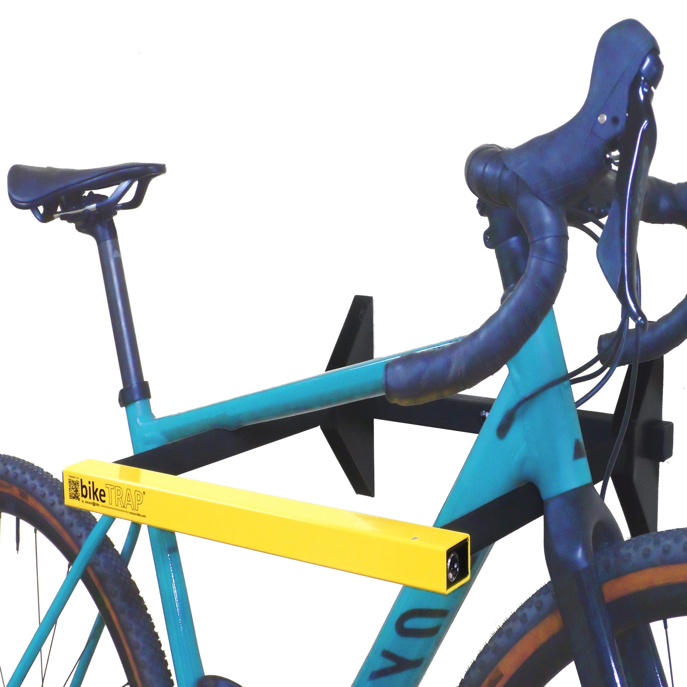 Support Mural pour Bicyclettes de Vélo Crochet Pliable Acier