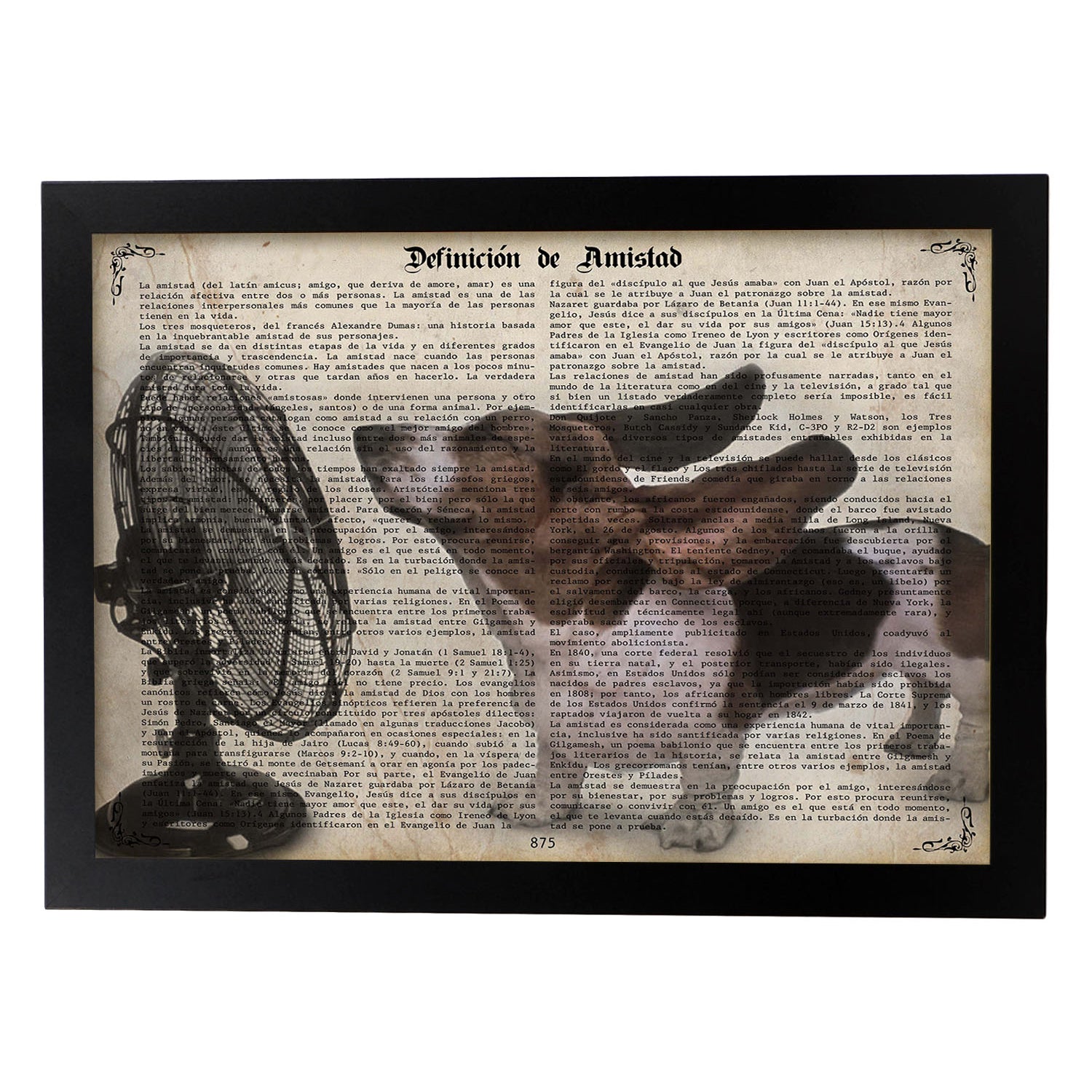 Affiche De Chien Avec Ventilateur. Feuilles D'animaux Avec Des ...