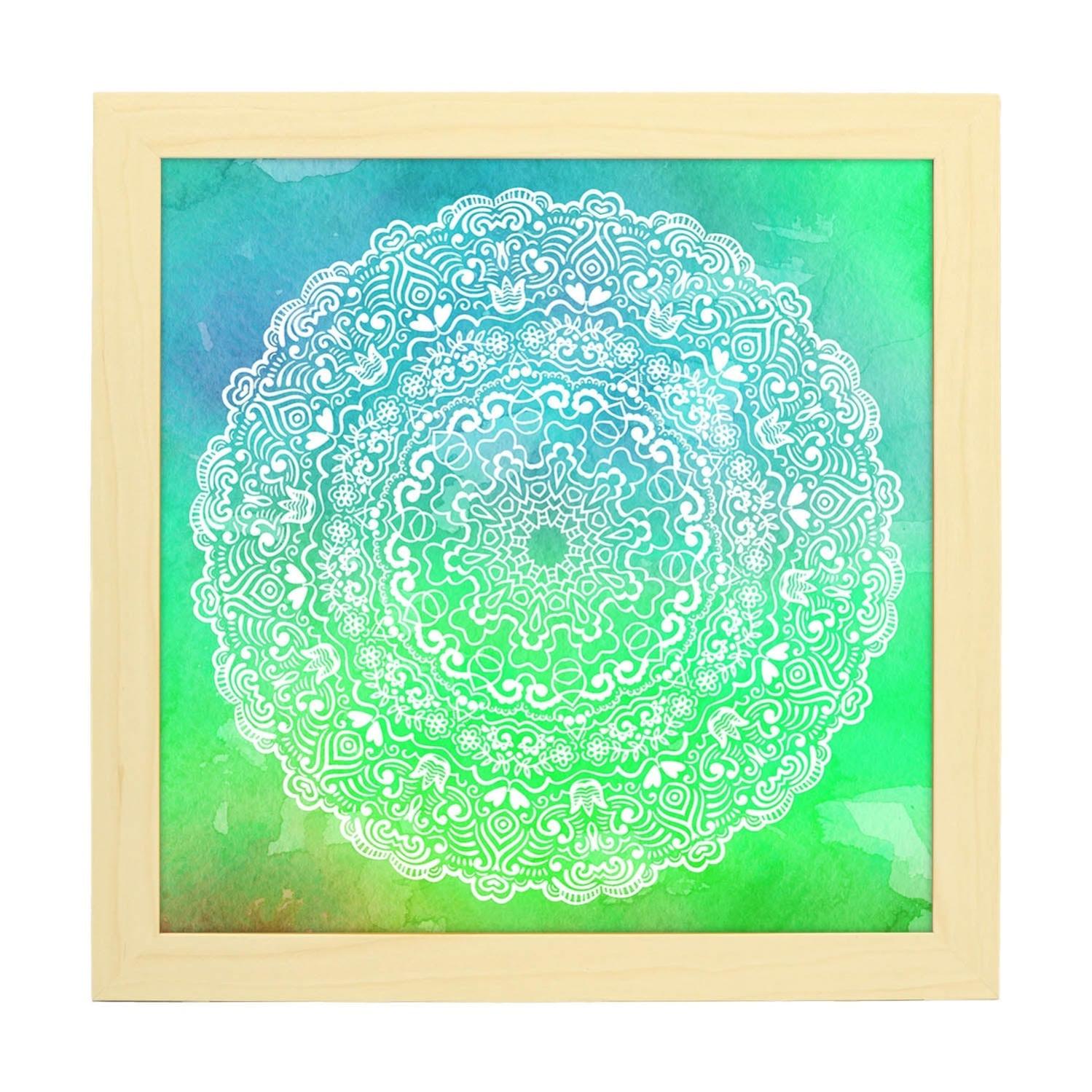 Lot De Mini Toiles Craftsmart Pour Peinture Mandala – 4 Carrés + 8 Ronds + Papier