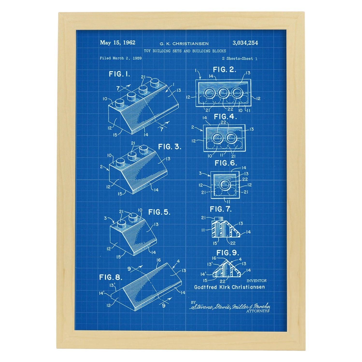 PICSonPAPER - Poster con Cornice, Formato A4
