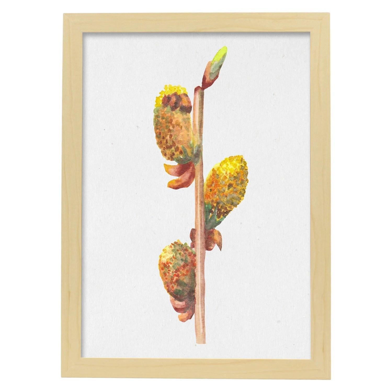 Poster Dei Rami In Stile Petrolio. Branchi A Vapore 7, Con Disegni ...