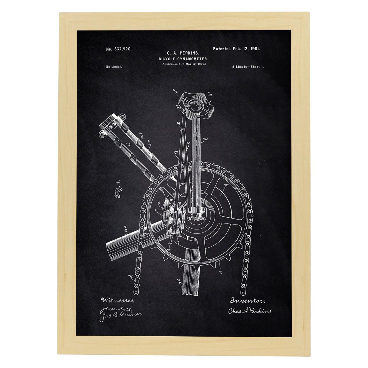 Poster Di Brevetto Di Ancoraggio. Perdita Con Vecchia Cornice Di Design Di Brevetto Bianco A4 88985467