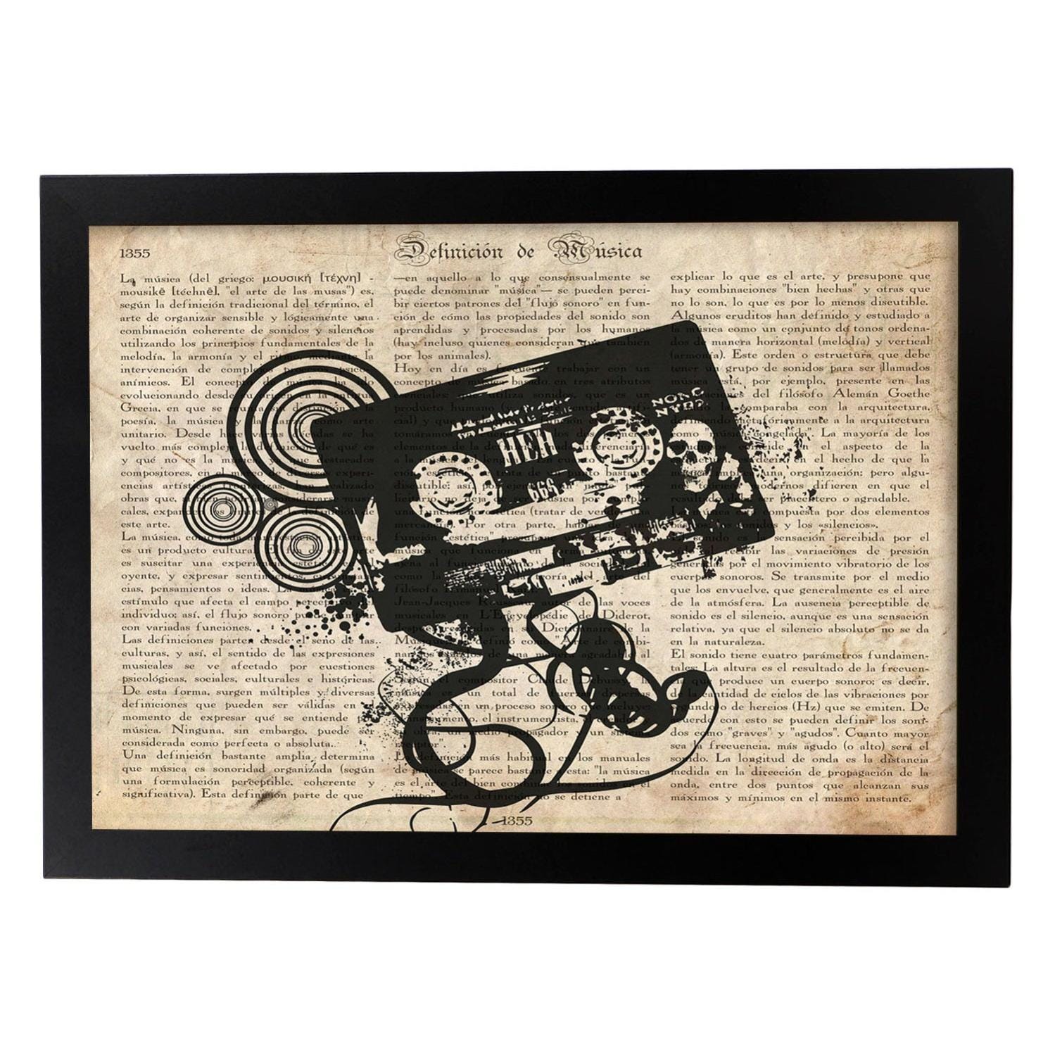 Tassenstube Poster Ostetrica - Definizione Del Ruolo Ringraziamento - Cornice Nera A4 - Idea Regalo Per Levatrice