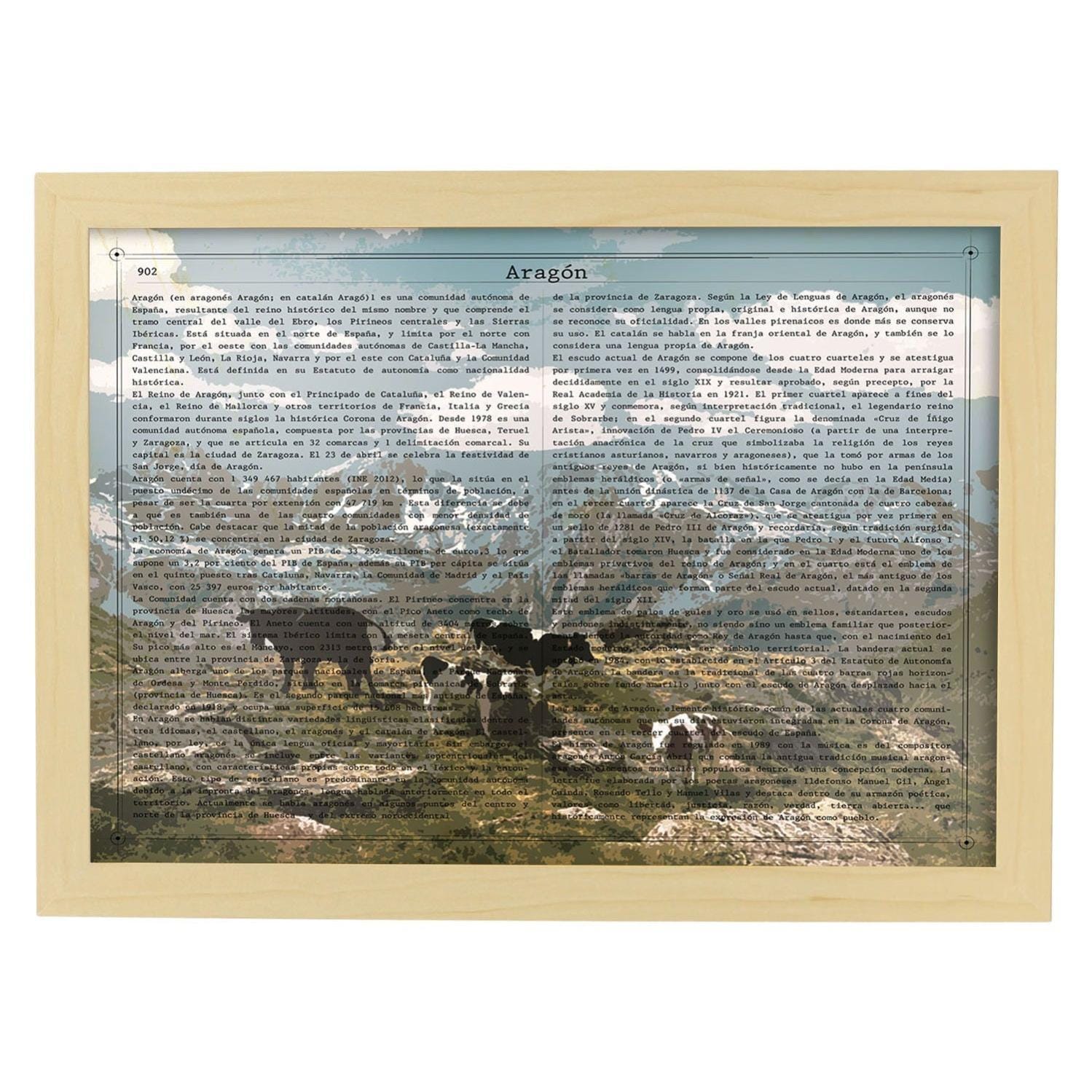 Toppa Ricamata Termoadesiva Aragon Spagna, 8 X 5 Cm, Da Stirare O Cucire Su Giacche E Zaini